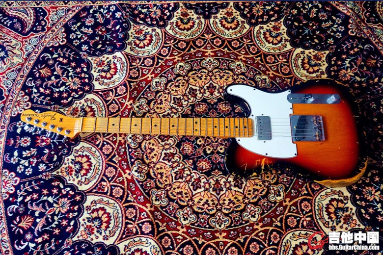 Fender Custom Shop Vintage Heavy Relic HB Telecaster w/ Abby Handwound Bridge Pickup