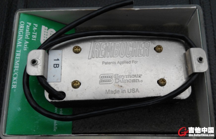Seymour Duncan PA-TB-1b Parallel Axis 潘多拉琴桥拾音器