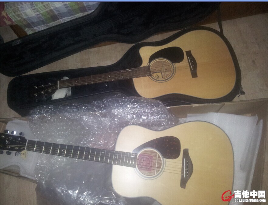 我的法丽达D10和YAMAHA FG700MS