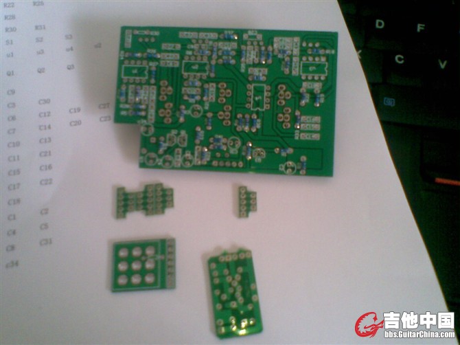 原始PCB板
