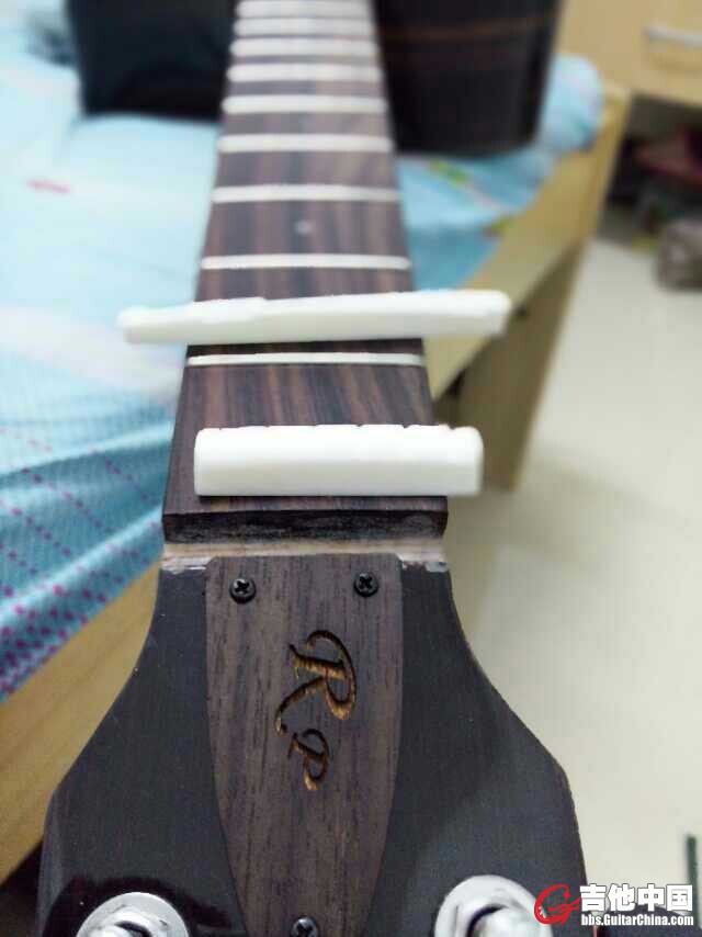 自己换的琴枕、琴桥