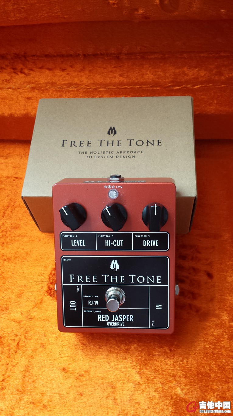 Free The Tone Red Jasper Overdrive RJ-1V 低增益过载，就是没使用过，价格1300