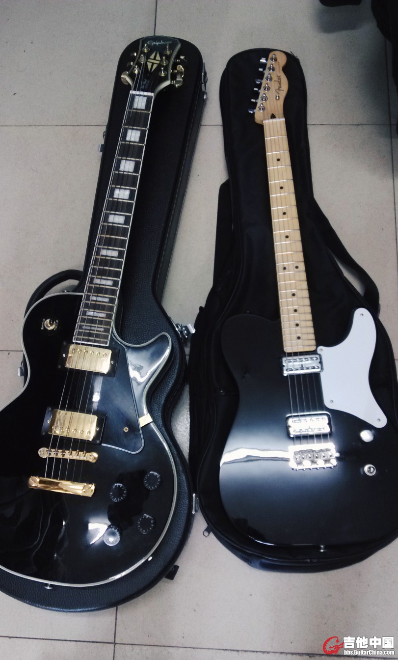 和新买的fender一起