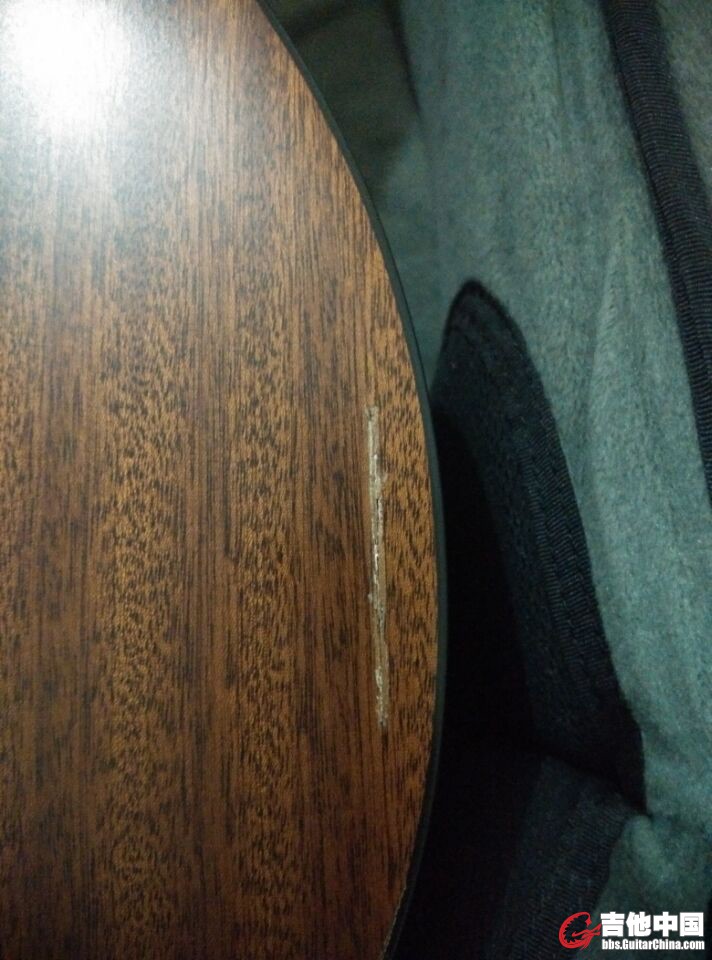琴架刮痕对音色零影响