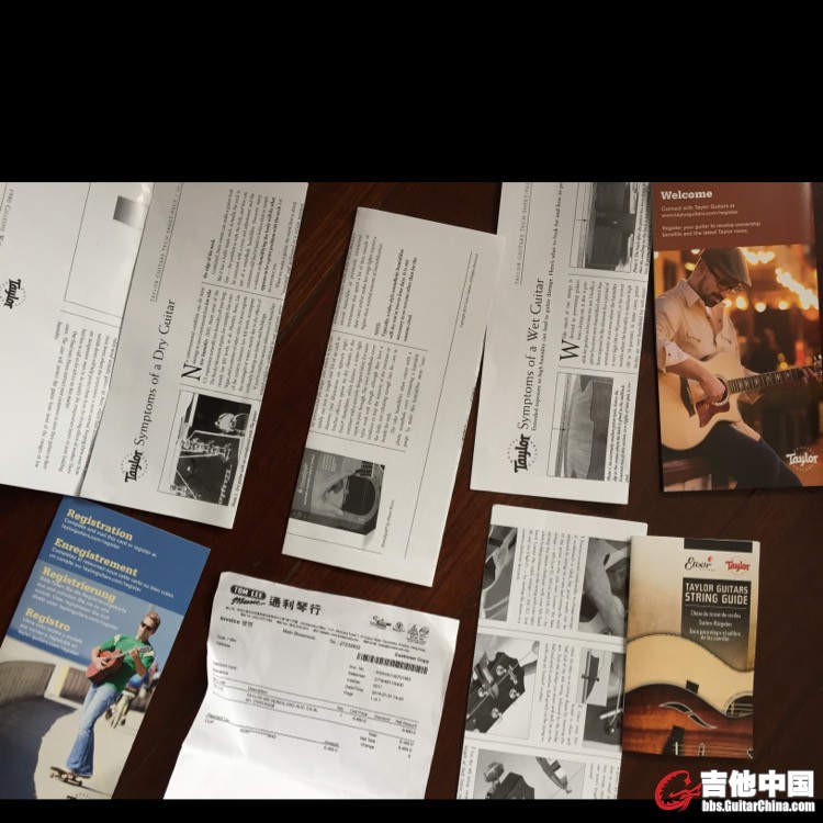 发票及taylor小册