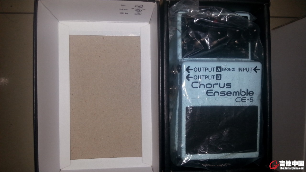 BOSS CE5，近全新，盒说全，350