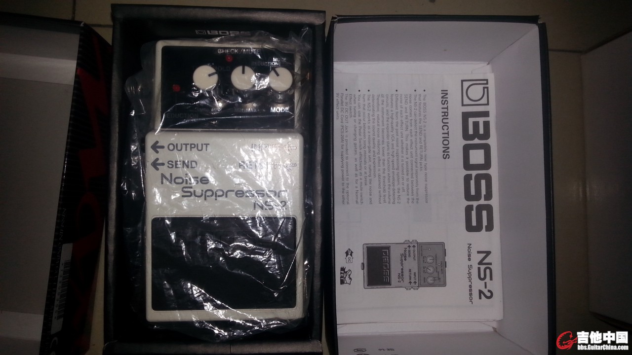 BOSS NS2，近全新，盒说全，350