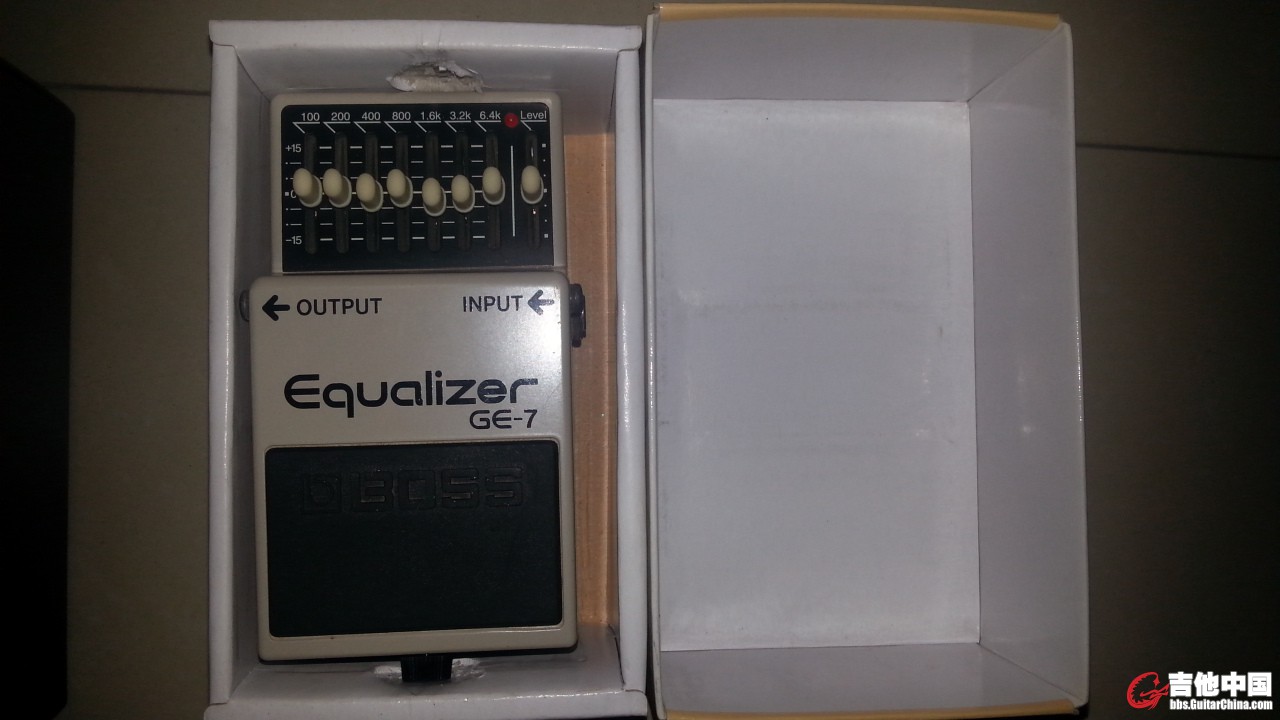 BOSS GE7,9成新，400