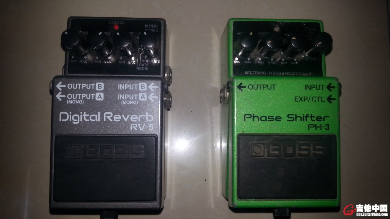 BOSS RV5，近全新，无盒650，BOSS PH3 ，8成新，无盒，400