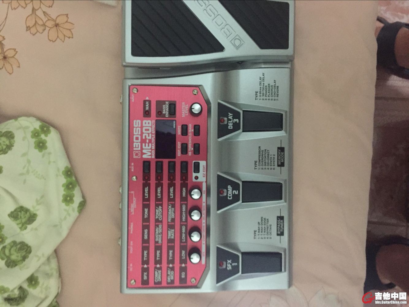 BOSSME-20B BASS综合效果器