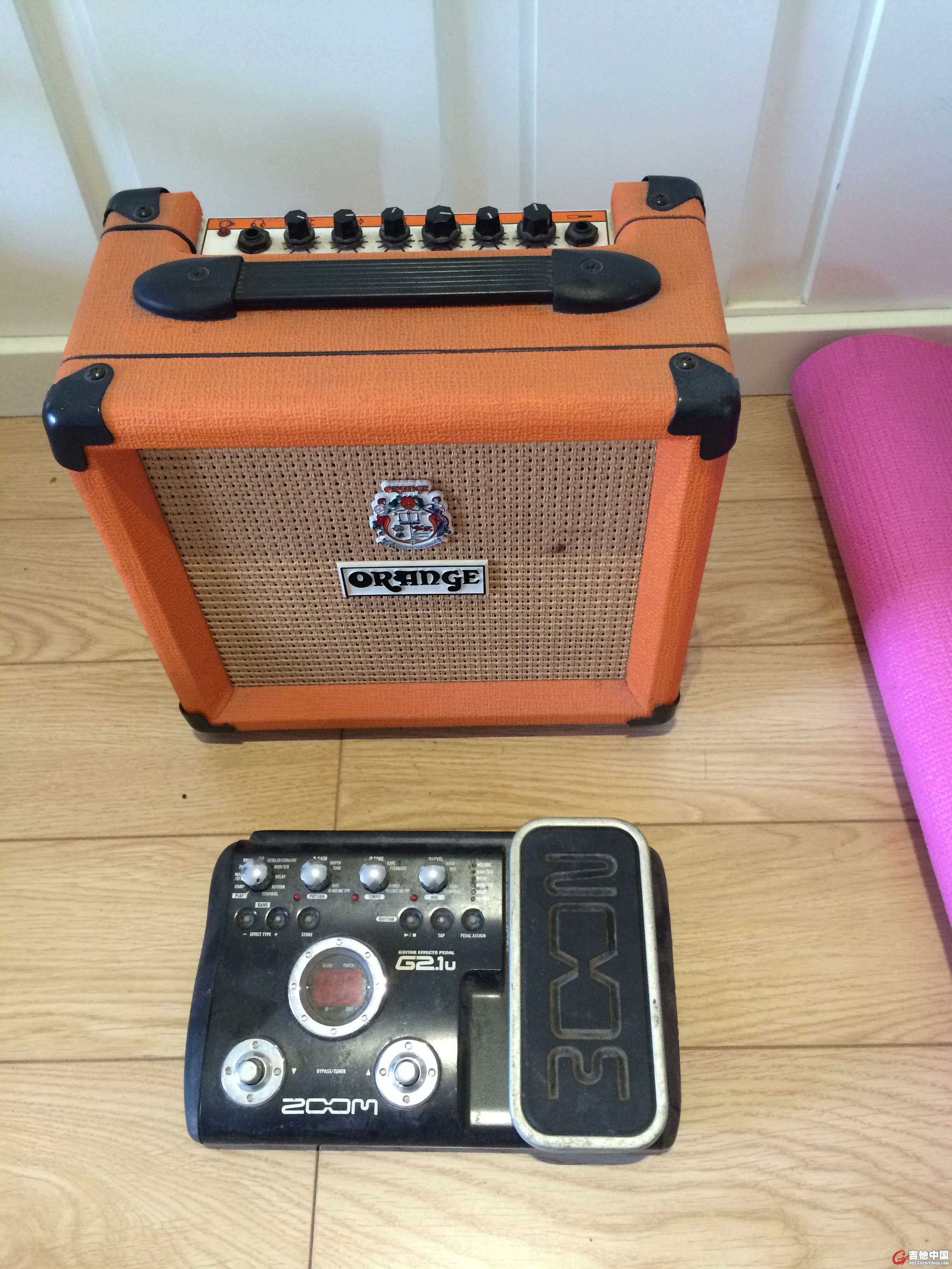 orange音箱和效果器