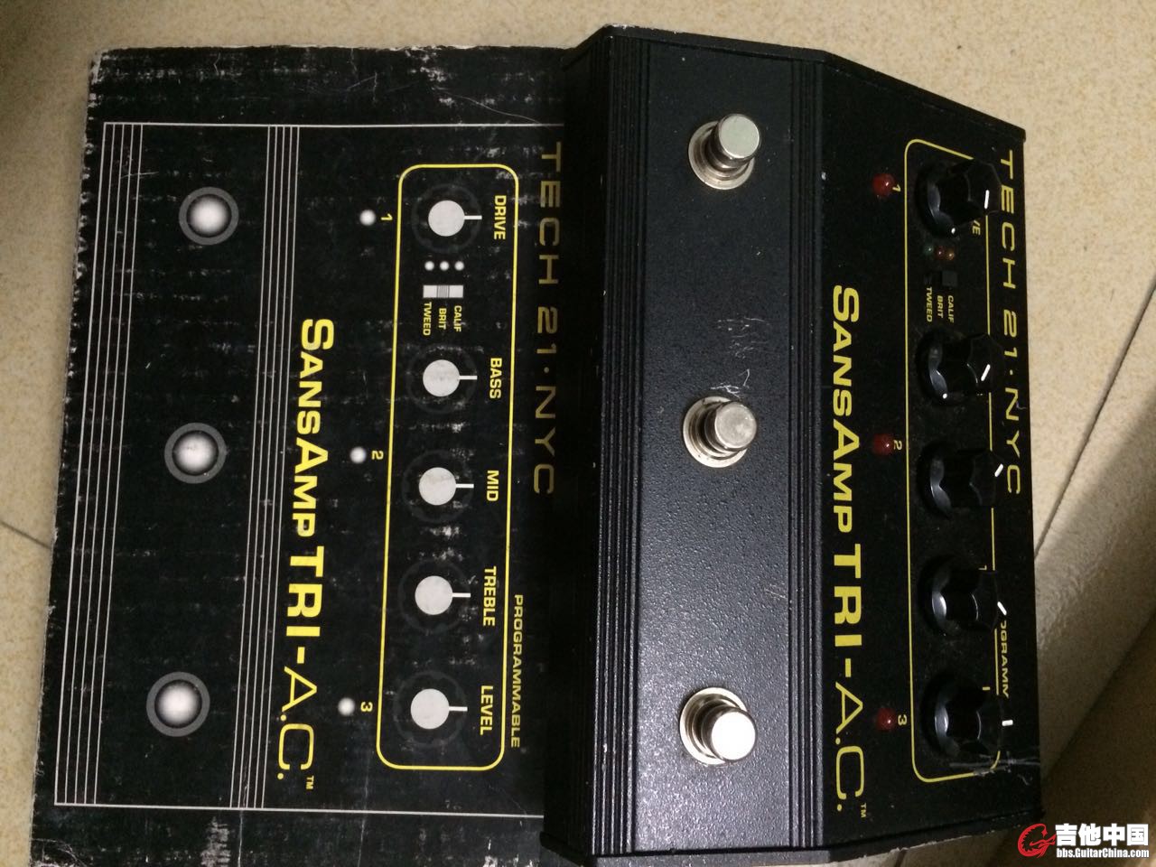 SansAmp TRI AC正面3
