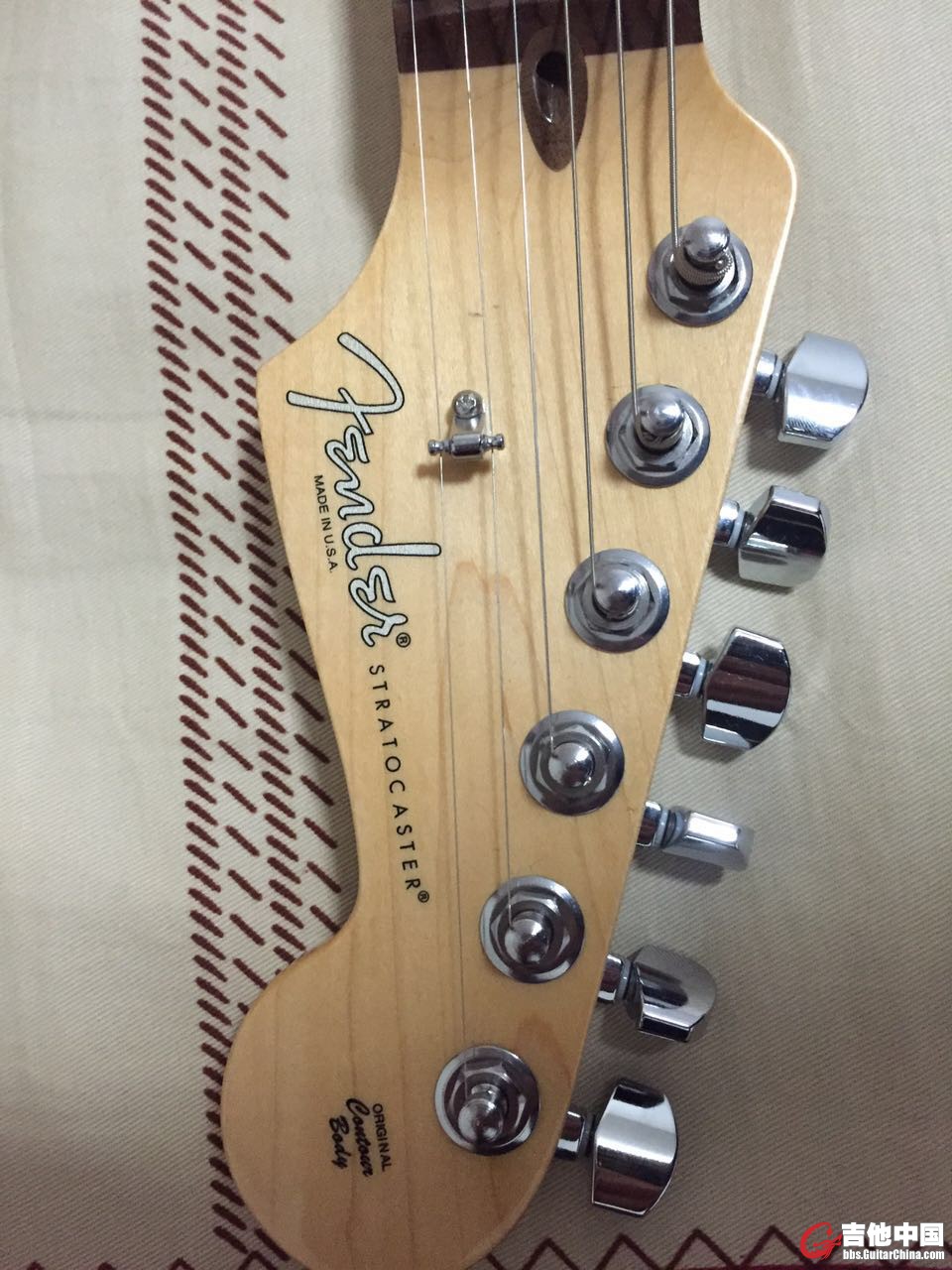 STRATOCASTER型琴头