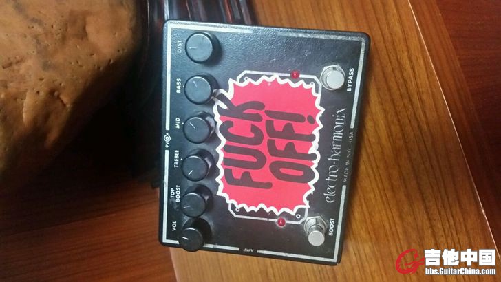 electro–harmonix Metal Muff with top boost金属效果器