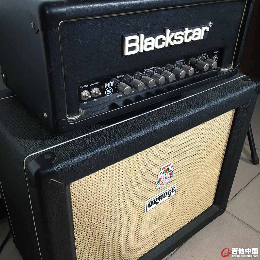 blackstar ht5 + orange cab