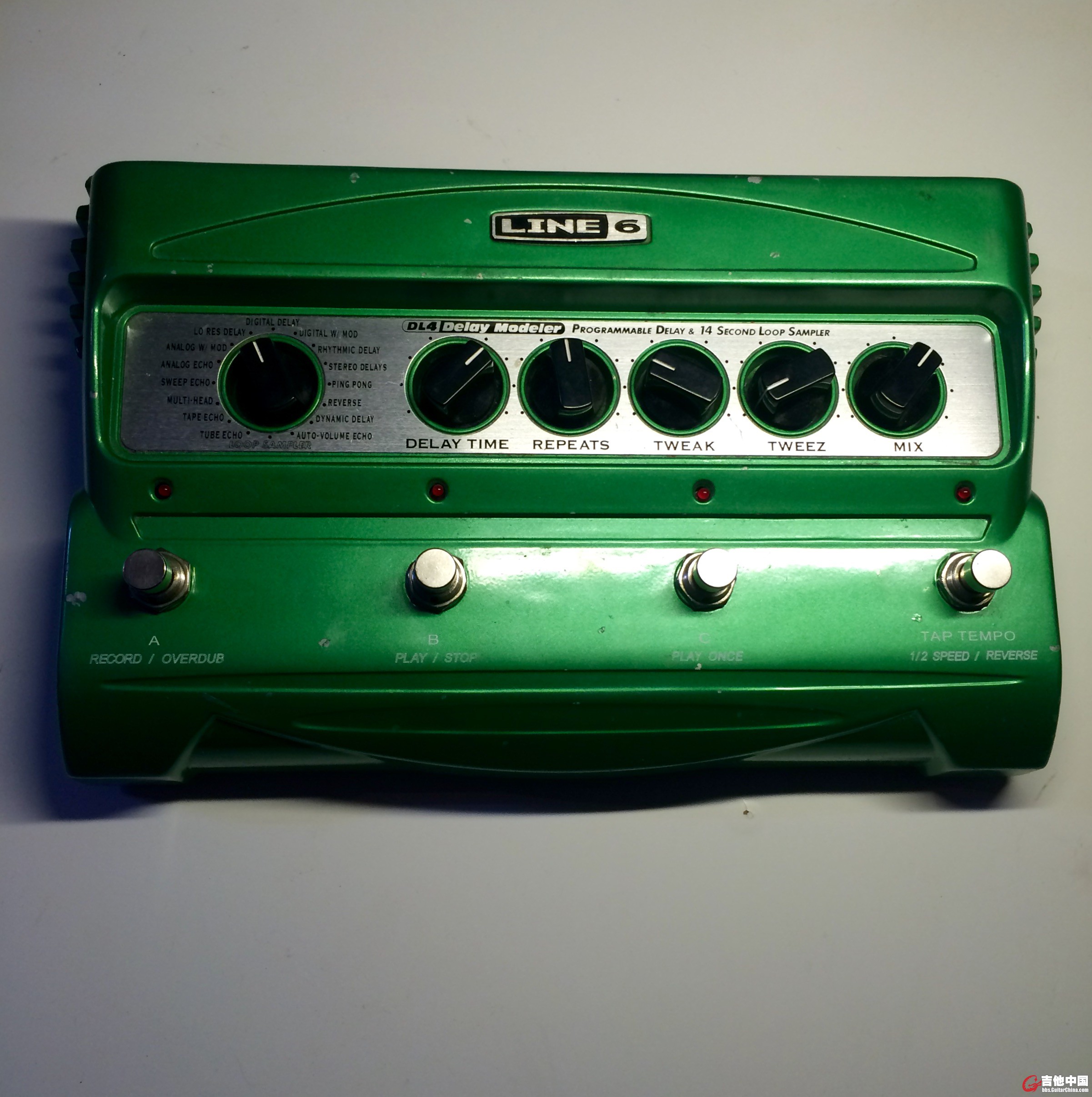 Line6 dl4延时 盒在 配电源 1100