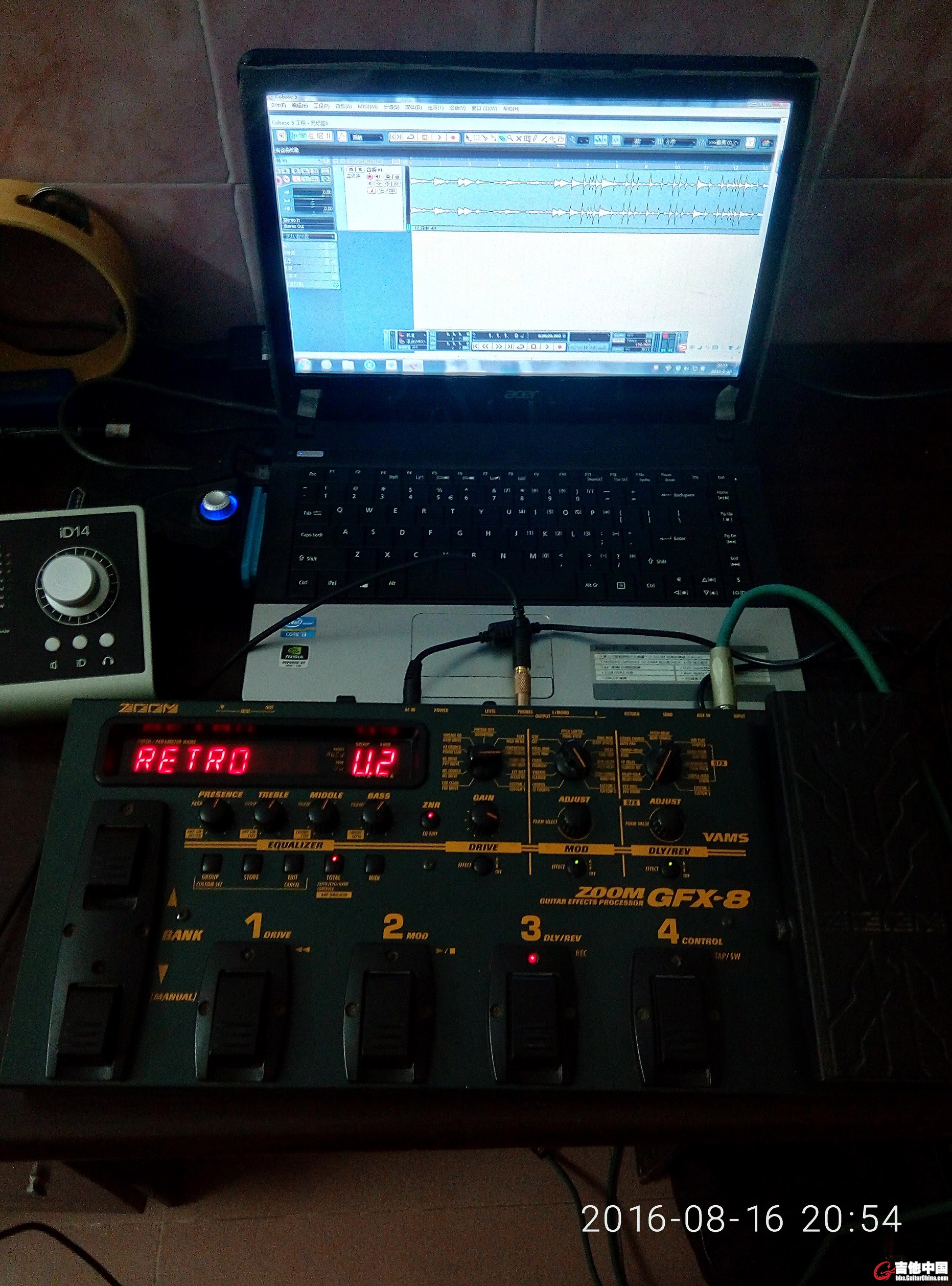 可以连接midi