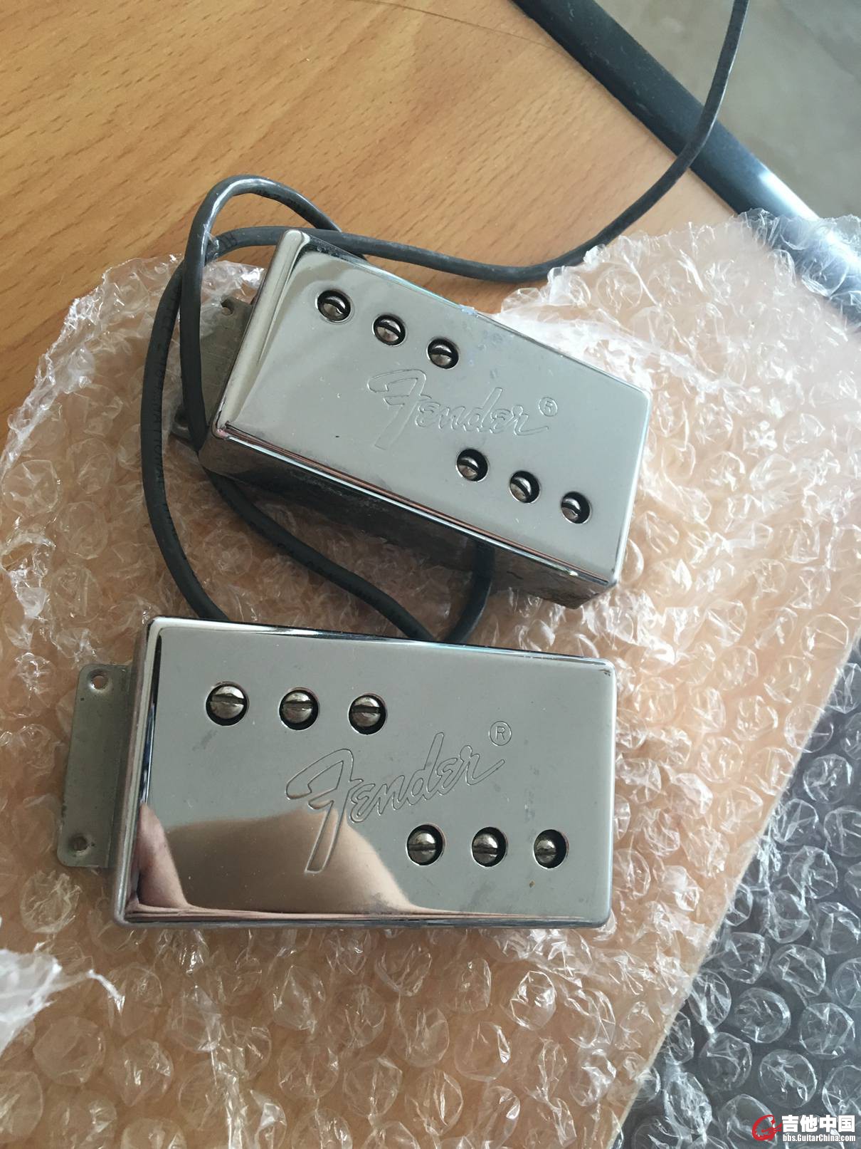 72 telecaster wide range humbucker 一对 800元 极其少见的二手拾音器，从墨芬thinline上拆下来的。9新 ...