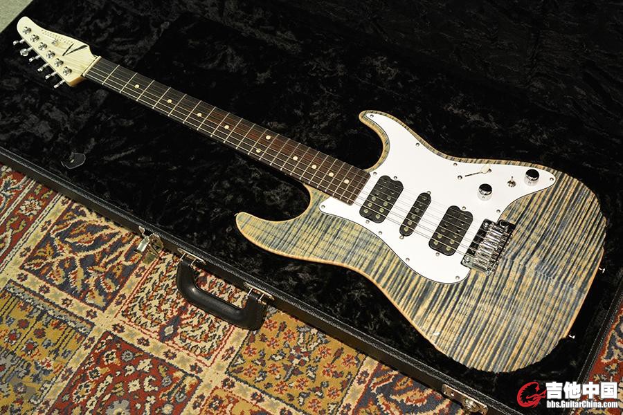 Drop Top Classic-Natural Arctic Blue with Binding