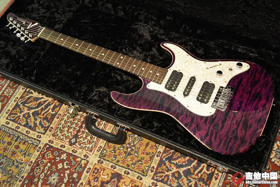 Drop Top Classic-Transparent Plum with Binding
