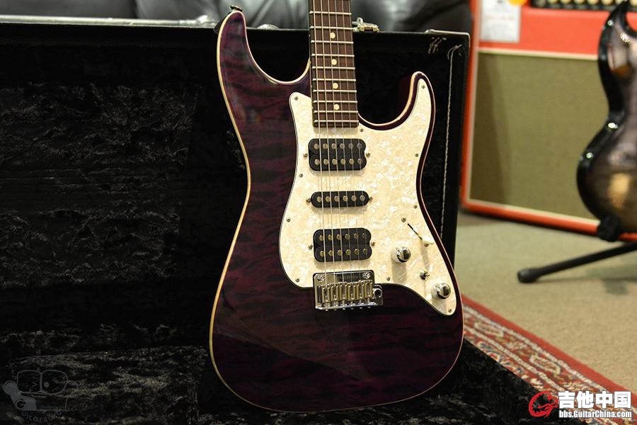 Drop Top Classic-Transparent Plum with Binding