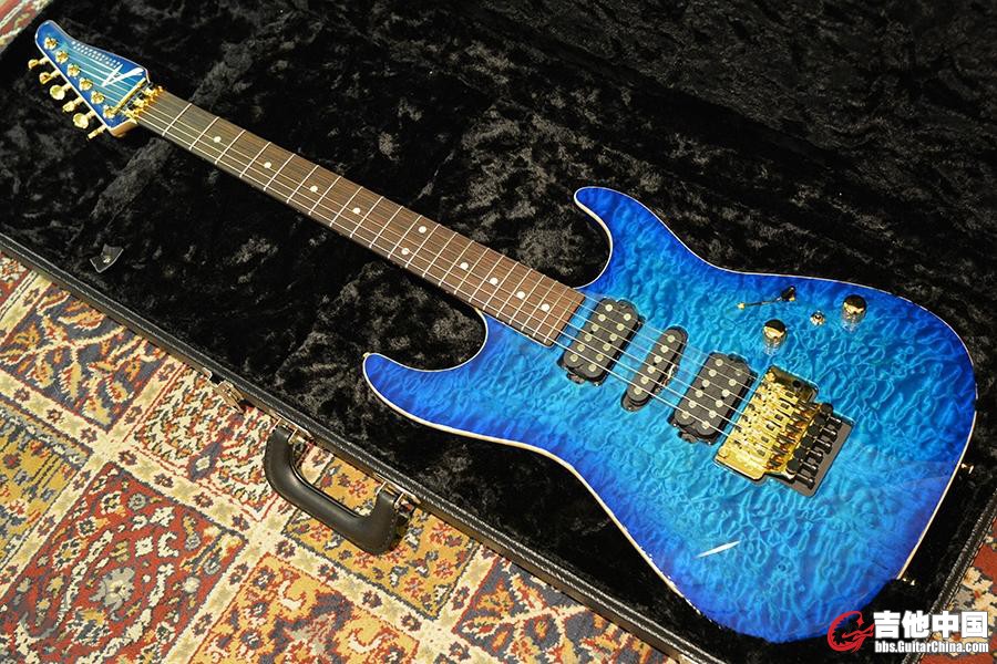Drop Top Bora to Transparent Blue Burst with Binding[Custom Order]