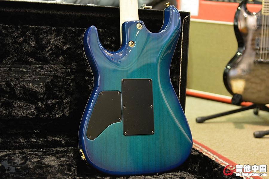 Drop Top Bora to Transparent Blue Burst with Binding[Custom Order]