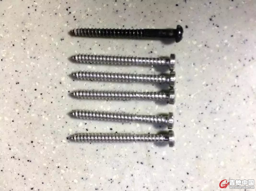 磨后的成品，不锈钢比较硬，合金锉刀都烫手，磨一会卡尺量一下.
