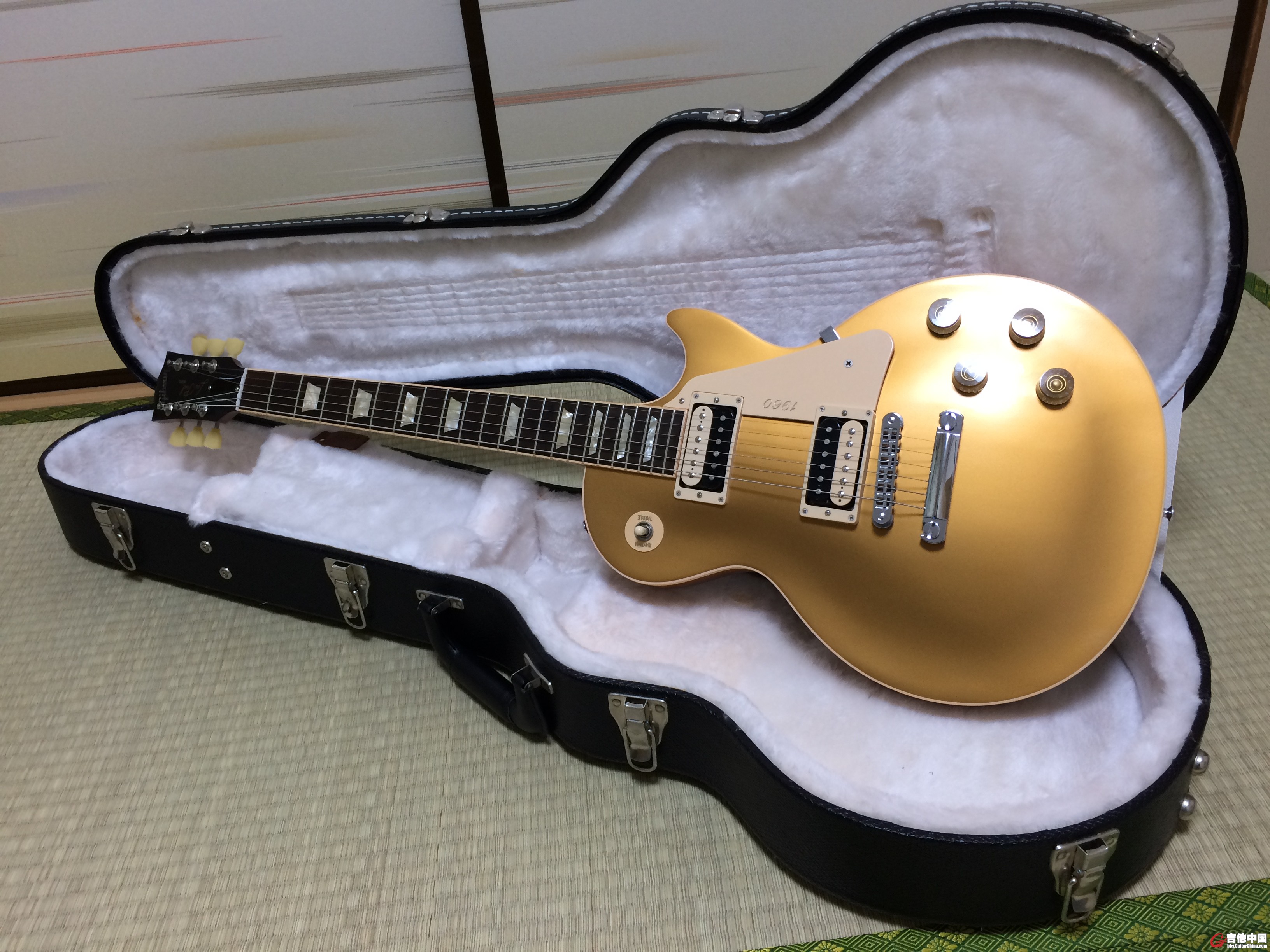1 二手12年产Gibson Traditional 1960 Zebra Satin 9000RMB.JPG