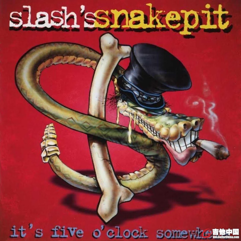 Slash´s Snakepit - It´s Five O Clock Somewhere - Front.jpg