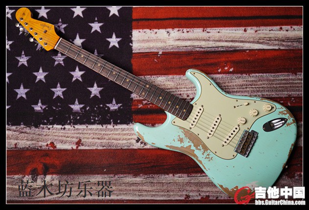 62 strat 冲浪绿