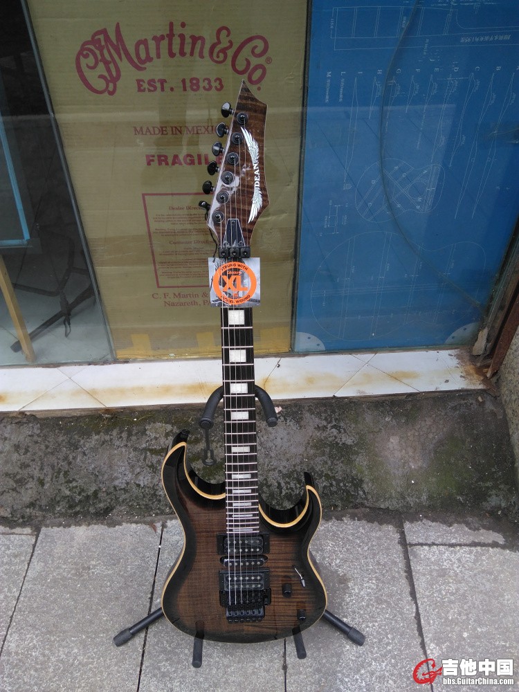 Dean Michael Batio MAB3 Flame Top TBK