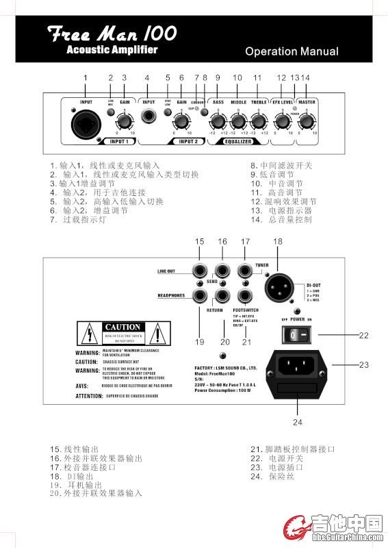 1代说明书