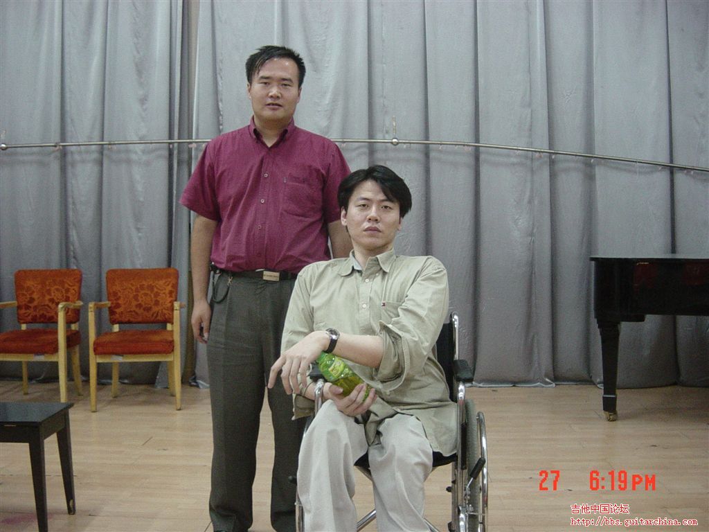 Starlight与Fangfang在讲习会后合影