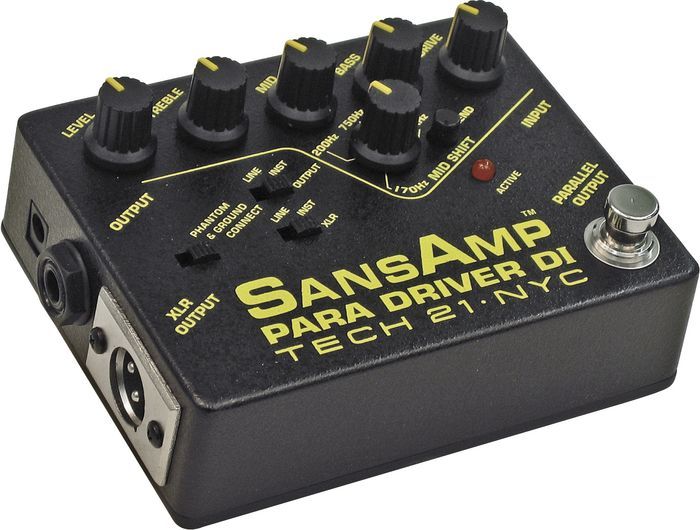 Tech 21 SansAmp Para Driver DI INstrument Pre-amp Pedal $199.00.jpg