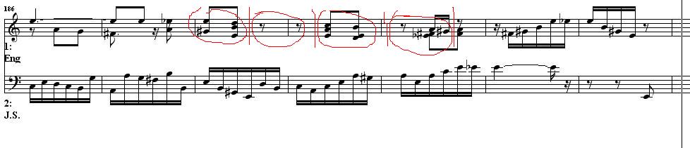 英国组曲5的Gigue结尾