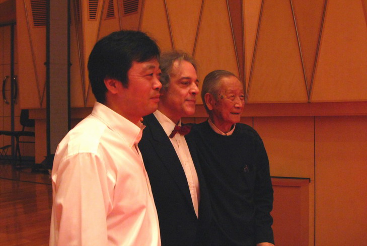 音乐会之后的合照