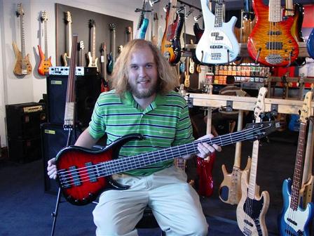 Brantley Senn Player With The Redbelly Band Picking Up His New Modulus Q5.jpg