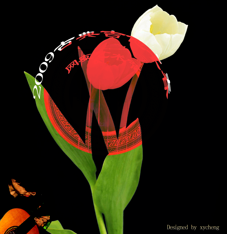 2009古典吉他之春网友艺术节招帖画.gif