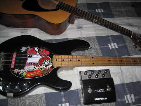 hartke di 这个东西不用说了,之前用过tech21三代之类的,最后还是留下了它.........................