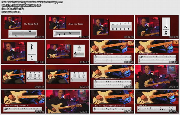 Session 2 [Notes on the 1st & 2nd Strings].JPG