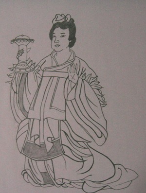 自己画的
