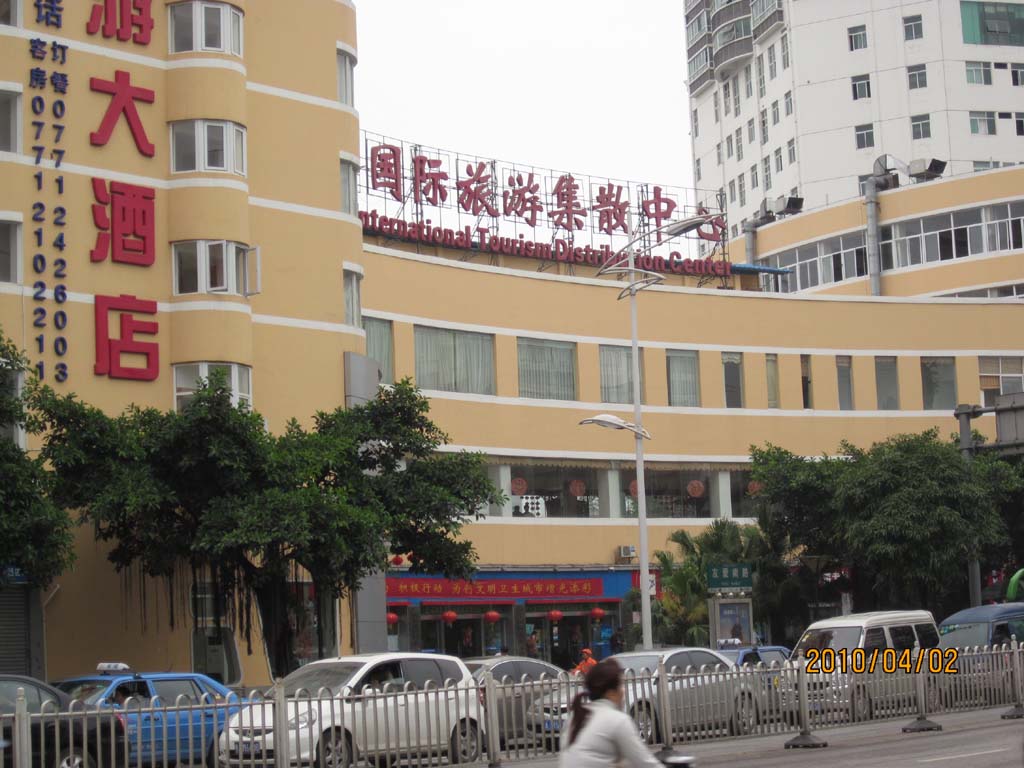 南宁的巴士站，从这开始了去往越南的行程