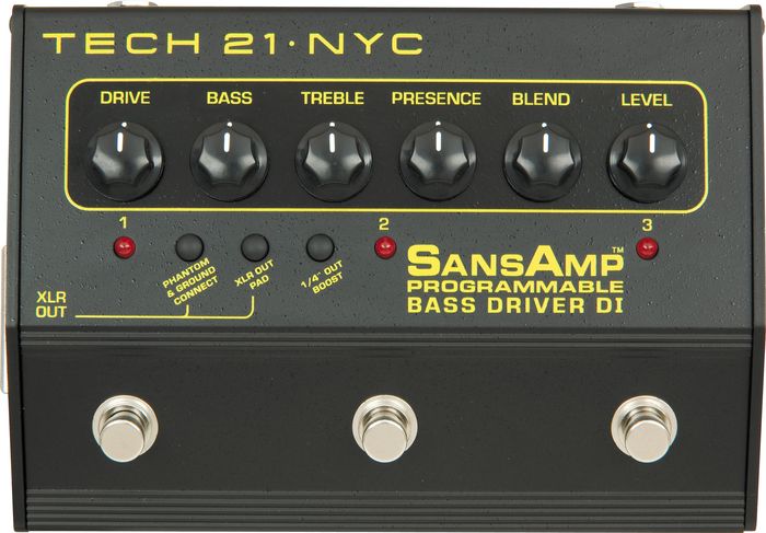 Tech 21 SansAmp 3-Channel Programmable Bass Driver DI 1.jpg