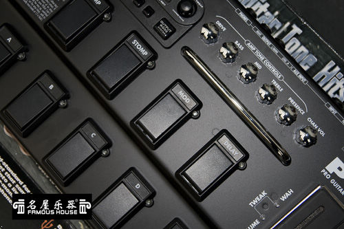 就是银色的 amp tone controls 旋钮出了问题