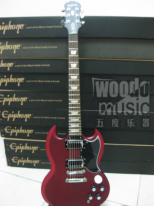EPIPHONE SG400 暗红色原木 1.JPG