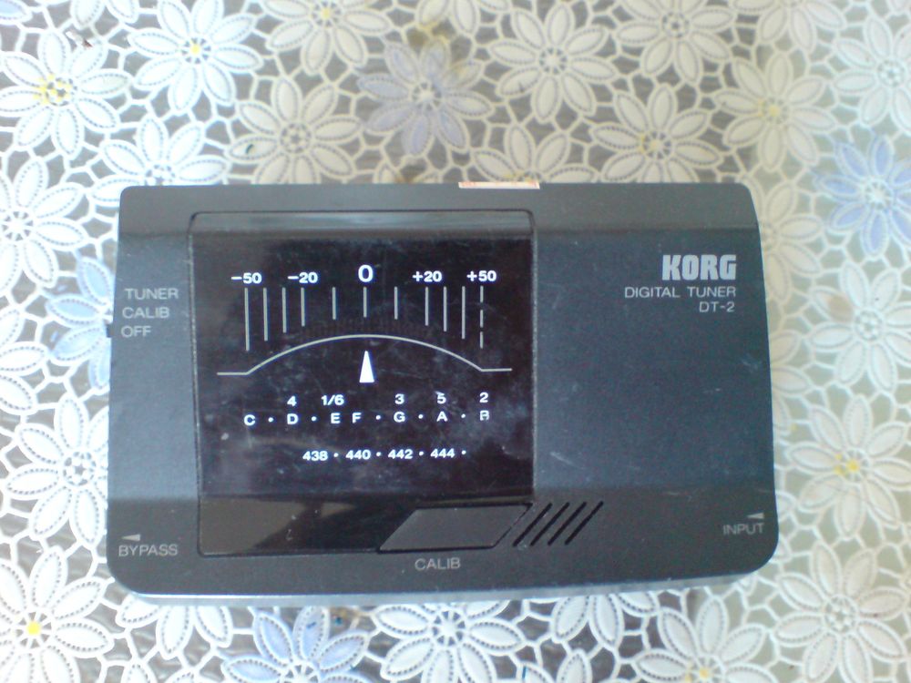 KORG调音表