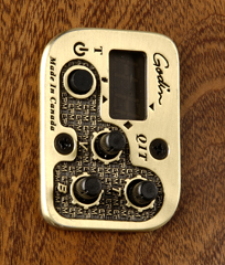 带LED调音表的Godin的Q1拾音器