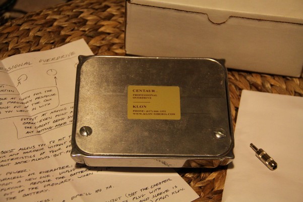 Klon Centaur Overdrive2