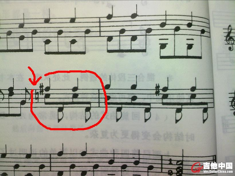 箭头所指的那个符号是什么意思？还有后面花圈的那个小结...看不懂...